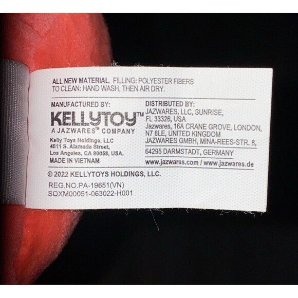 Squishmallows FiFi The Fox 5” Orange Plush With Gingerbread Scarf Holiday 2022 - Picture 4 of 4